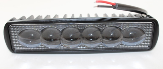Фара рабочего света 18W 12-80v (супер яркая 1500 Lm)