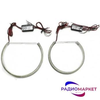 Ангельские глазки BMW E46 LED COB (2 x 146 + 2 x 131 мм)