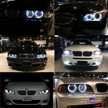 Светодиодный маркер для “Ангельских глазкок” БМВ E36, E38, E39, E46, E65 80W (32LED*2,5W) 