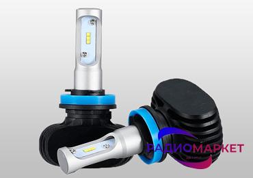 Светодиодные лампы головного света Kasku LED S1 H11 (H8, H9)