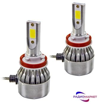 Светодиодные лампы головного света LED Headlight C6 H11 (H8, H9)