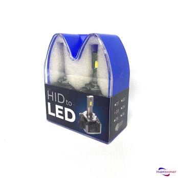 Светодиодные лампы головного света вместо ксенона HID to LED New M D4S/D4R mini