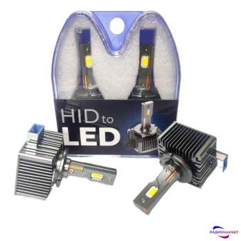 Светодиодные лампы головного света вместо ксенона HID to LED New M D8S