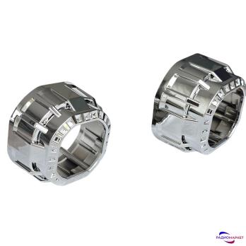 Маска для линзы 2.5" квадратная 002