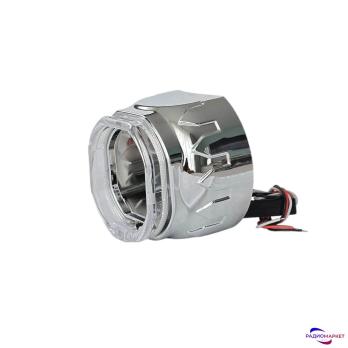 Маска для линзы 2.5″ Квадратная с LED (COB) подсветкой по всему периметру 029