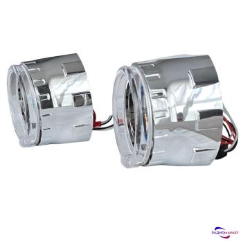 Маска для линзы 2.5″ Круглая с Led подсветкой 028