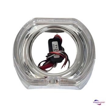 Маска для линзы 3.0" “BMW F” с LED (COB) подсветкой 053