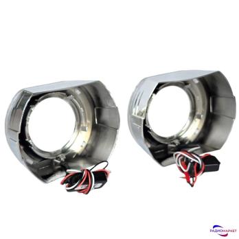 Маска для линзы 3.0" “BMW F” с LED (COB) подсветкой 053