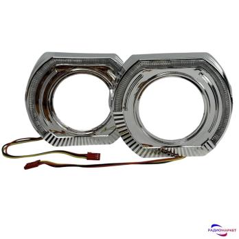 Маска для линзы 3.0" “BMW Sport” с RGB подсветкой