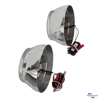 Маска для линзы 3.0" “Cayenne A-type” круглая с LED (COB) подсветкой 044