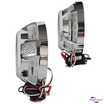 Маска для линзы черная 3.0″ "Panamera-2” с LED (COB) подсветкой 059