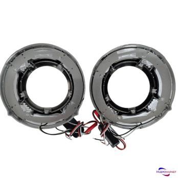 Маска для линзы черная 3.0″ "Panamera-2” с LED (COB) подсветкой 059
