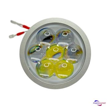Модуль дальнего света SANVI 3.0″ “соты” с белой подсветкой