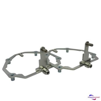 Переходные рамки ТИП-58 (металл) HELLA 6 AFS, Audi A8 AFS, A6L AFS, Skoda Superb II, Superb III, Octavia (A7), Volkswagen Tiguan, Touareg II, Passat