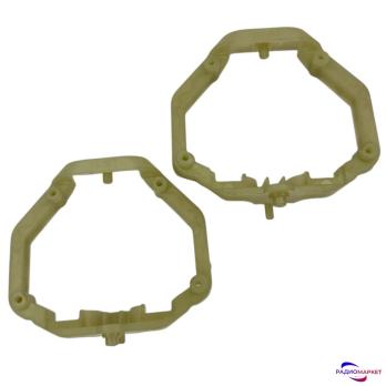 Переходные рамки ТИП-58 (пластик) HELLA 6 AFS, Audi A8 AFS, A6L AFS, Skoda Superb II, Superb III, Octavia (A7), Volkswagen Tiguan, Touareg II, Passat