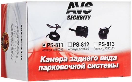 Камера заднего вида AVS парковочной системы PS-811